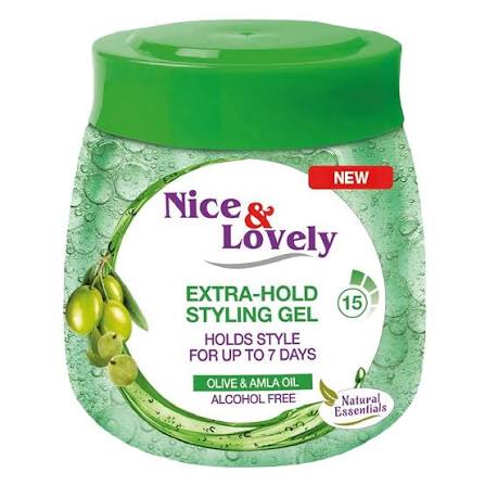 Nice & Lovely Olive and Amla Styling Gel 135g
